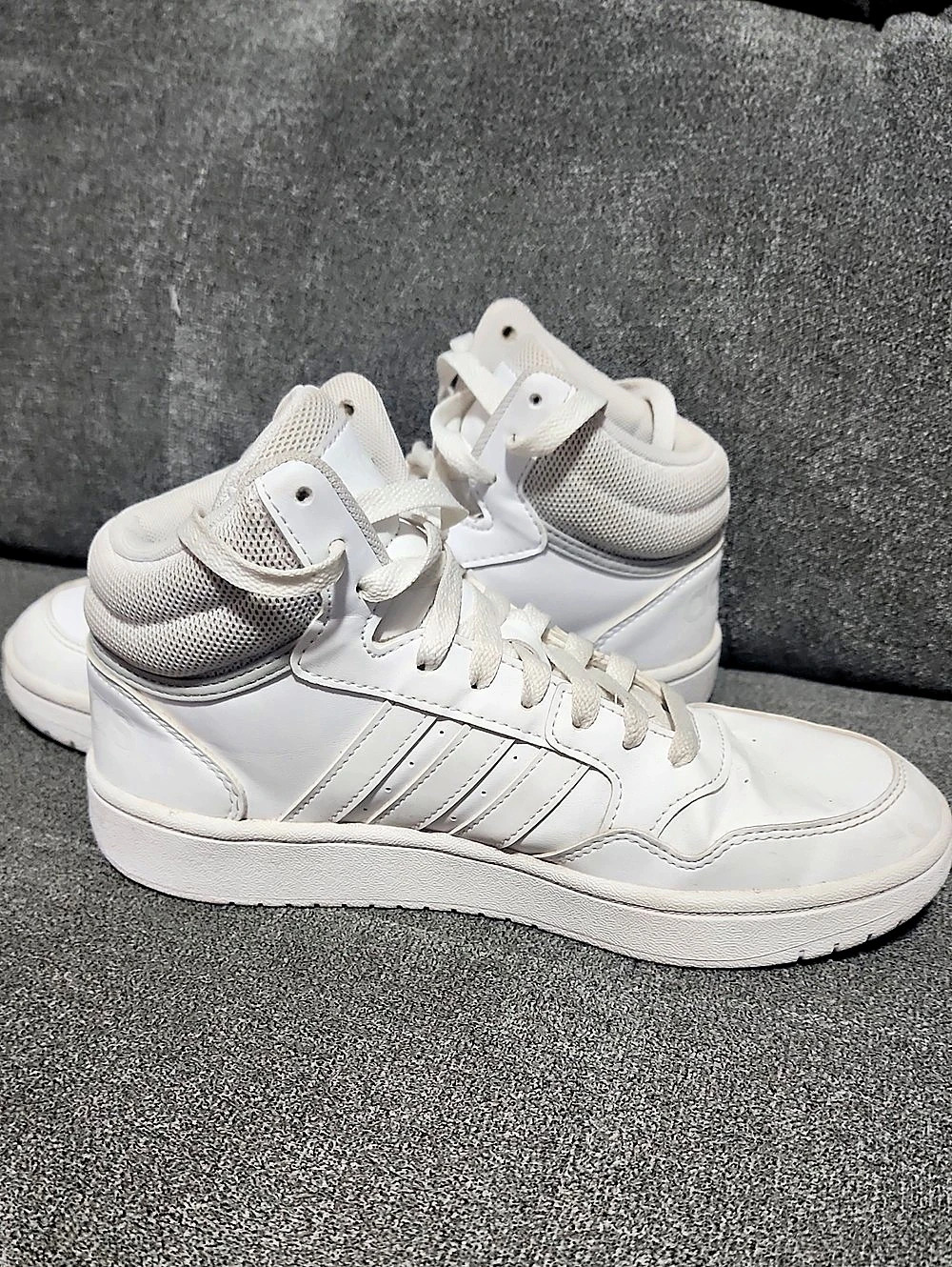 adidas Forum Mid High-Top Sneakers White US 4